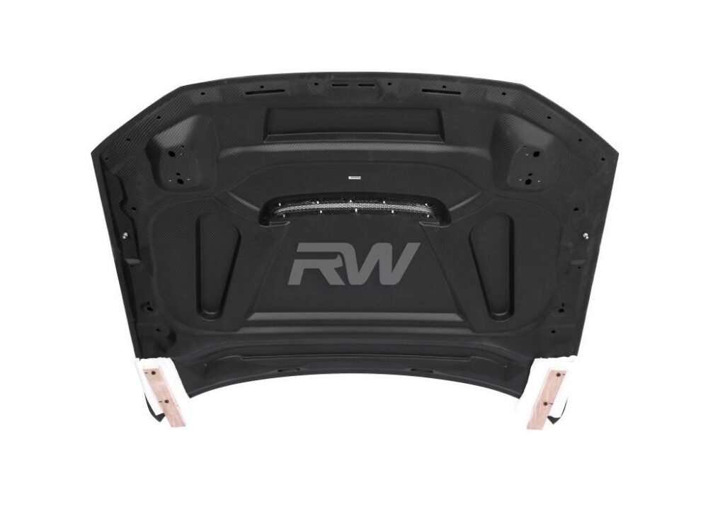 RW Carbon Audi RS6 C8 Avant Dry Carbon Fiber Hood - Image 3