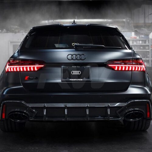 RW Carbon Audi RS6 RS7 C8 Carbon Fiber Diffuser