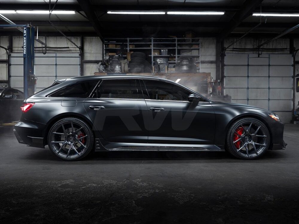 RW Carbon Audi RS6 RS7 C8 Carbon Fiber Diffuser - Image 7