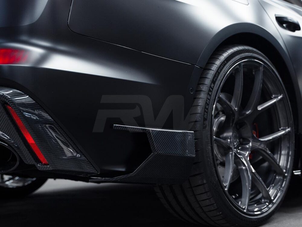 RW Carbon Audi RS6 RS7 C8 Carbon Fiber Diffuser - Image 8