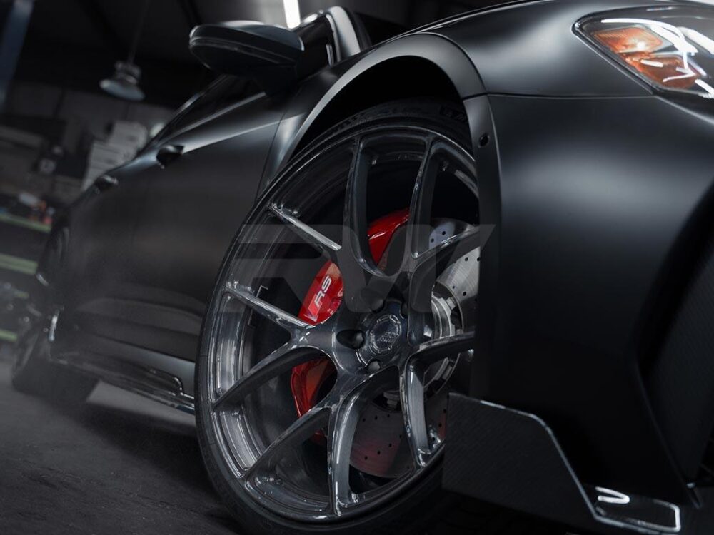 RW Carbon Audi RS6 RS7 C8 Carbon Fiber Side Skirt Extensions (1)