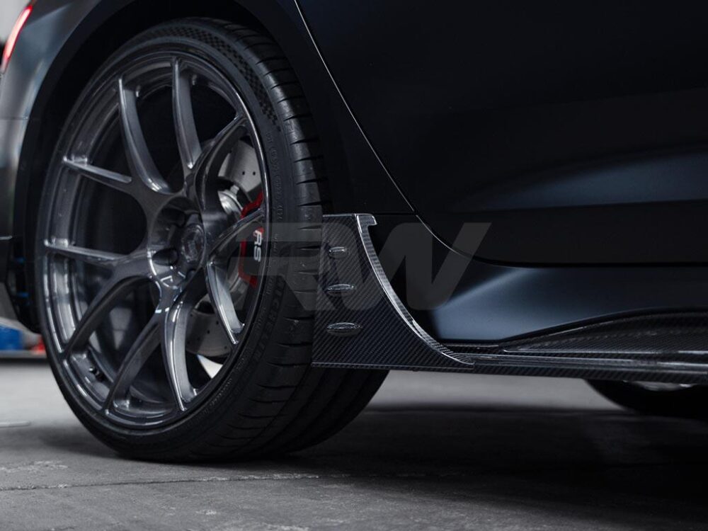 RW Carbon Audi RS6 RS7 C8 Carbon Fiber Side Skirt Extensions (6)