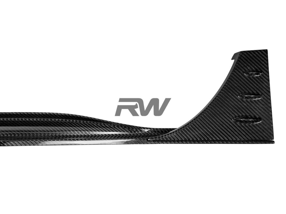 RW Carbon Audi RS6 RS7 C8 Carbon Fiber Side Skirt Extensions (9)