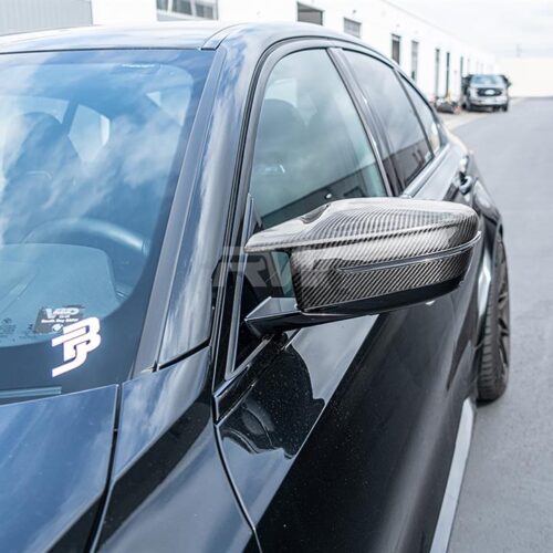 Alternative view of RW Carbon BMW 2023+ G20 G26 G22 G23 CF Mirror Caps