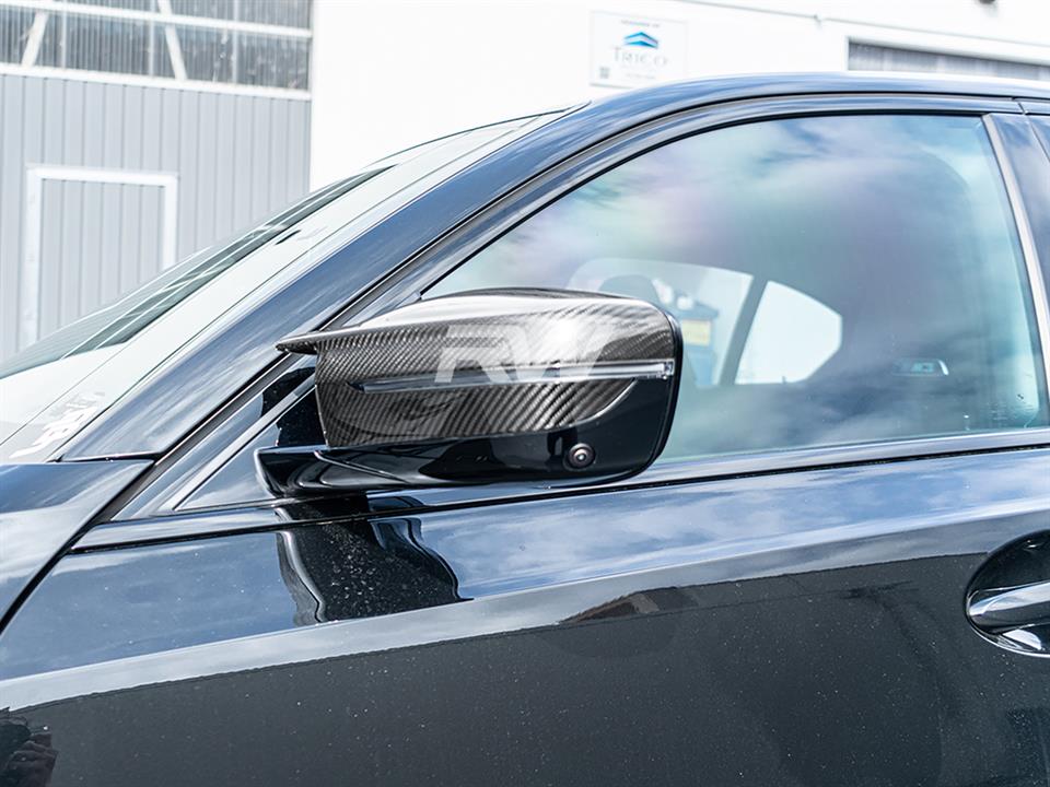 RW Carbon BMW 2023+ G20 G26 G22 G23 CF Mirror Caps - Image 5