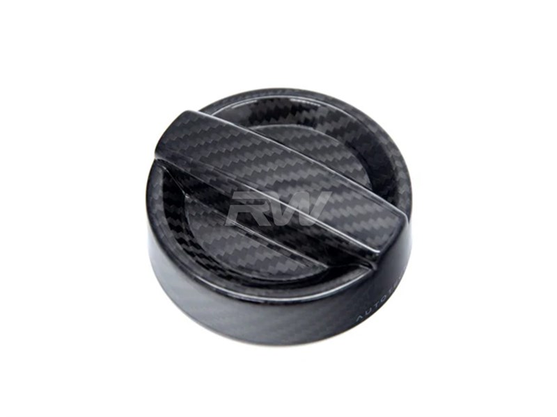 RW Carbon BMW Carbon Fiber Competition Oil Cap Covers_5
