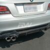 RW Carbon BMW E82 E88 Perf. Style Carbon Fiber Diffuser - Image 3
