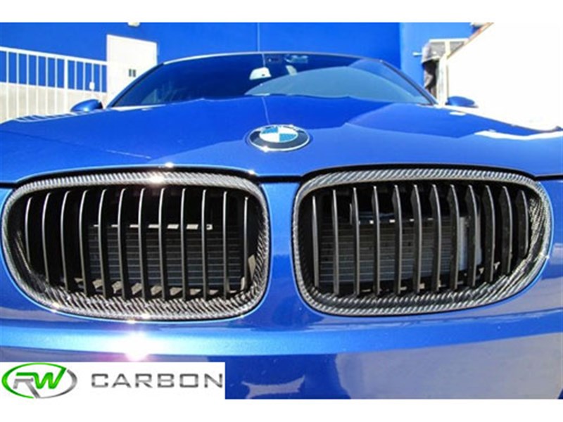 RW Carbon BMW E90 E91 LCI Carbon Fiber Front Grilles (1)