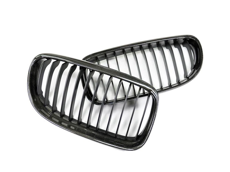 RW Carbon BMW E90 E91 LCI Carbon Fiber Front Grilles (2)