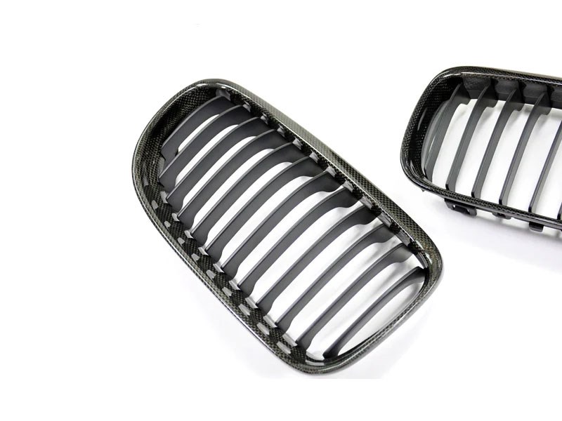 RW Carbon BMW E90 E91 LCI Carbon Fiber Front Grilles (3)