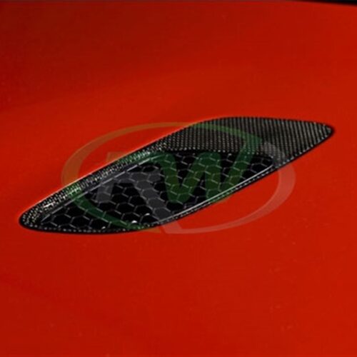 Alternative view of RW Carbon BMW E90 E92 E93 M3 Carbon Fiber Hood Vents