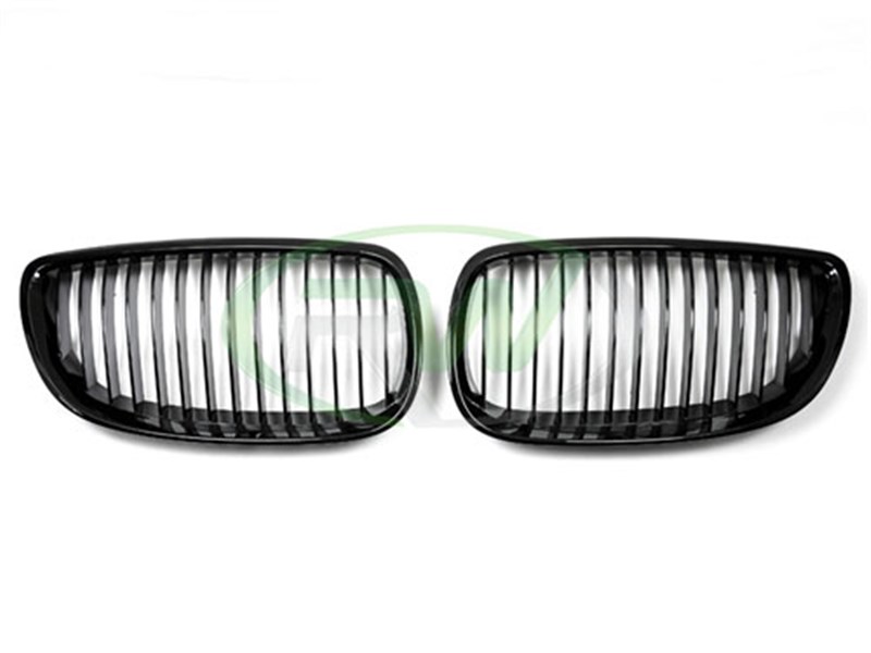 RW Carbon BMW E90 E92 E93 M3 Gloss Black Grilles (2)