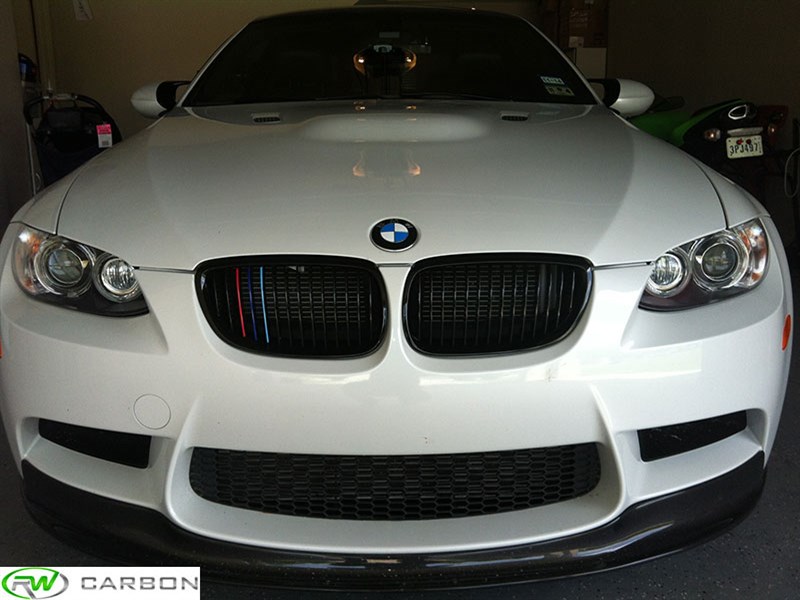 RW Carbon BMW E90 E92 E93 M3 Gloss Black Grilles (4)