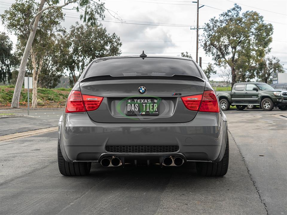 RW Carbon BMW E90 M3 Hamann Style Carbon Fiber Diffuser - Image 7
