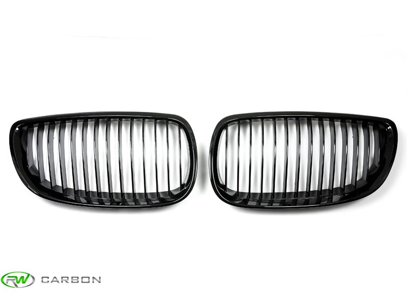 RW Carbon BMW E92 E93 Gloss Black Grilles (2)