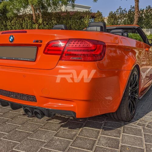 Alternative view of RW Carbon BMW E92 E93 M3 Arkym Style CF Diffuser
