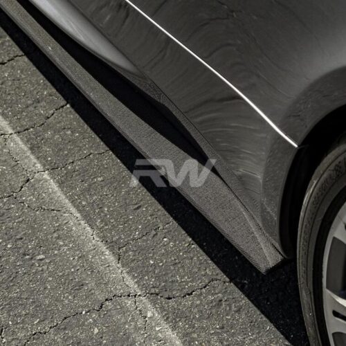 Alternative view of RW Carbon BMW E92 E93 M3 Carbon Fiber Side Skirt Extensions