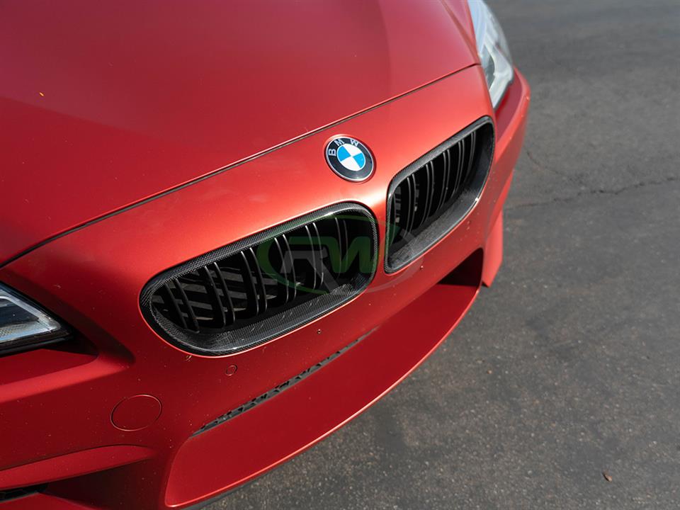 RW Carbon BMW F06 F12 F13 Carbon Fiber Grilles (1)