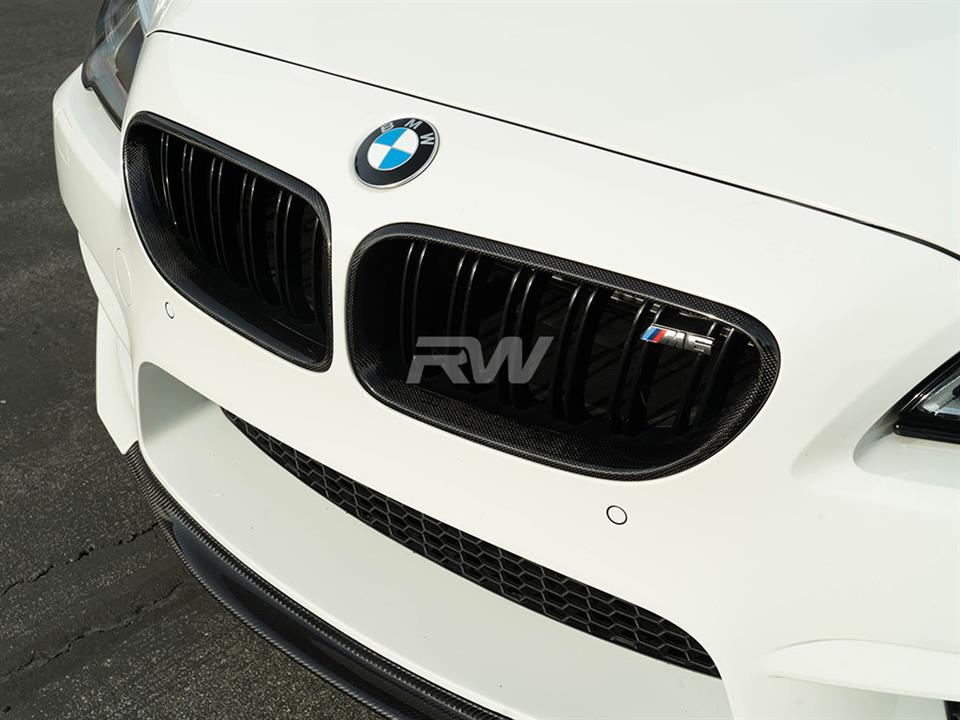 RW Carbon BMW F06 F12 F13 Carbon Fiber Grilles (2)