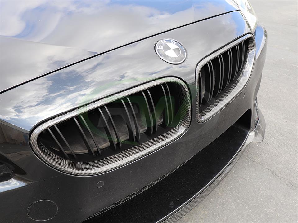 RW Carbon BMW F06 F12 F13 Carbon Fiber Grilles (7)