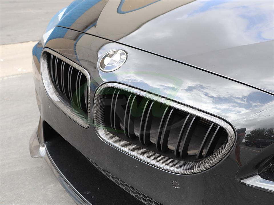 RW Carbon BMW F06 F12 F13 Carbon Fiber Grilles (8)