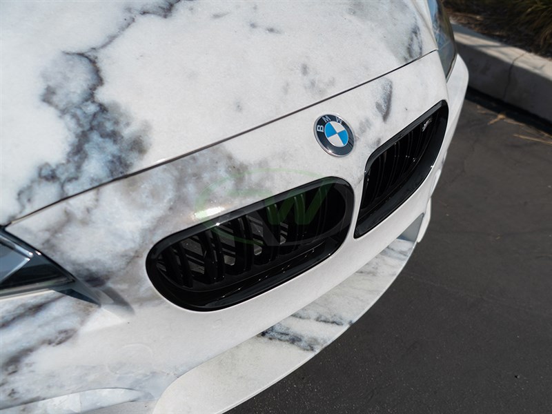 RW Carbon BMW F06 F12 F13 Gloss Black Grilles (1)