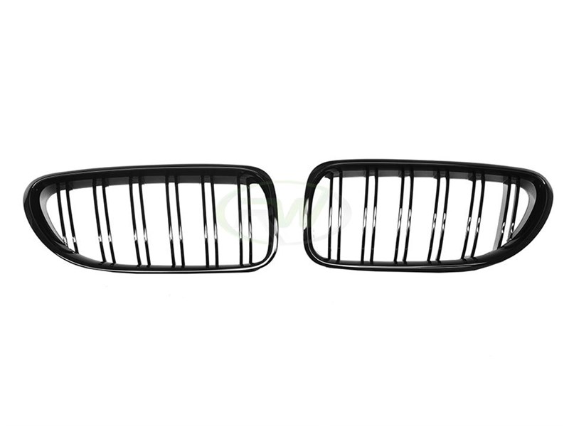 RW Carbon BMW F06 F12 F13 Gloss Black Grilles (4)