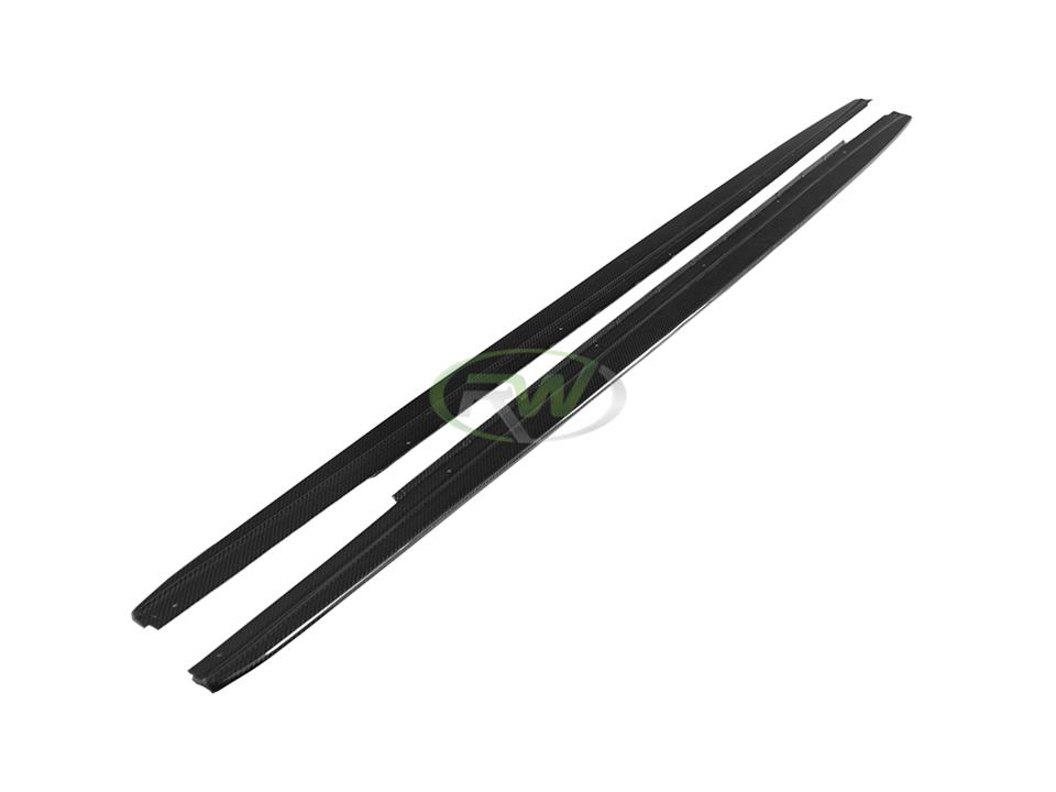 RW Carbon BMW F10 F11 CF Performance Style Side Skirt Extensions (7)
