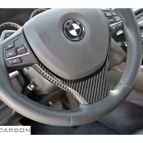 RW Carbon BMW F10 F12 Carbon Fiber Steering Wheel Trim