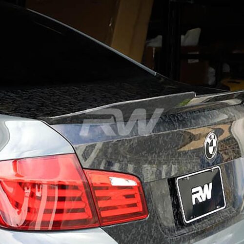 RW Carbon BMW F10 GTX Forged Carbon Trunk Spoiler