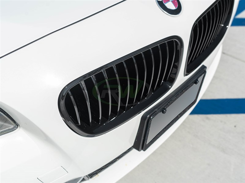 RW Carbon BMW F10 Gloss Black Kidney Grilles (1)
