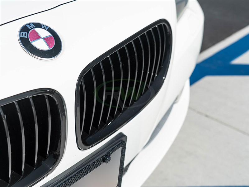 RW Carbon BMW F10 Gloss Black Kidney Grilles (2)