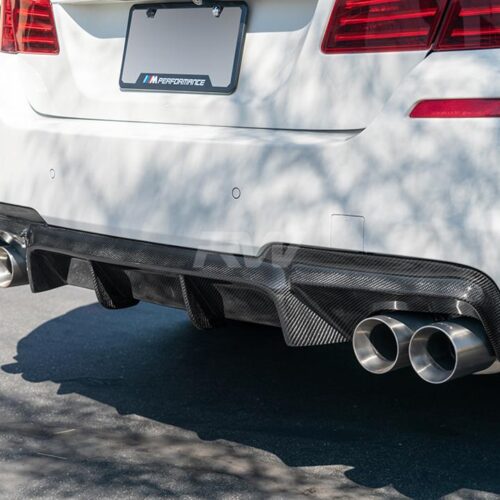 RW Carbon BMW F10 M Sport DTM Carbon Fiber Rear Diffuser