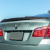 RW Carbon BMW F10 M4 Style Carbon Fiber Trunk Spoiler (1)