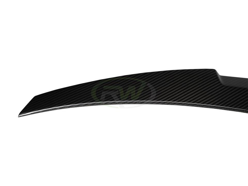 RW Carbon BMW F10 M4 Style Carbon Fiber Trunk Spoiler (19)