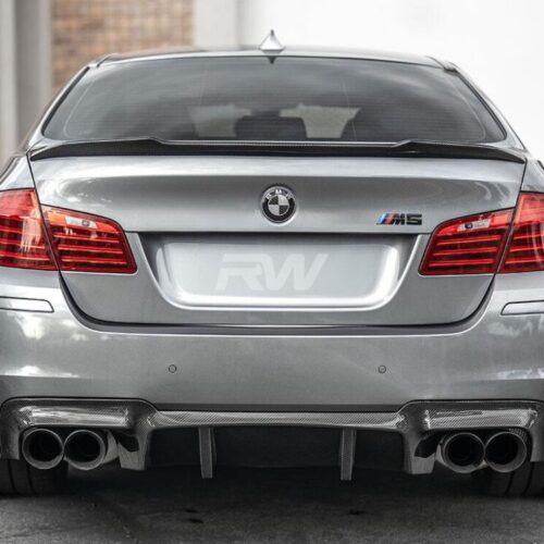 Alternative view of RW Carbon BMW F10 M5 DTM Carbon Fiber Rear Diffuser