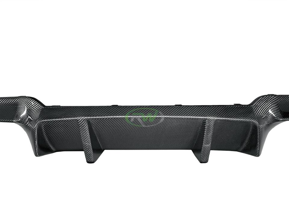 RW Carbon BMW F10 M5 DTM Carbon Fiber Rear Diffuser - Image 24