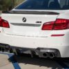 RW Carbon BMW F10 M5 DTM Carbon Fiber Rear Diffuser - Image 3