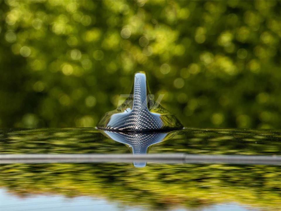 RW Carbon BMW F15 F16 F85 F86 Carbon Fiber Antenna Cover_3