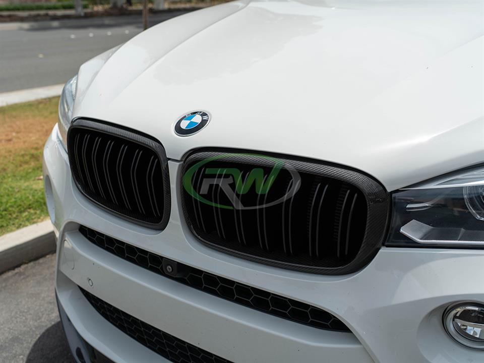 RW Carbon BMW F15 F16 F85 F86 Carbon Fiber Grilles (1)