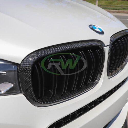 RW Carbon BMW F15 F16 F85 F86 Carbon Fiber Grilles