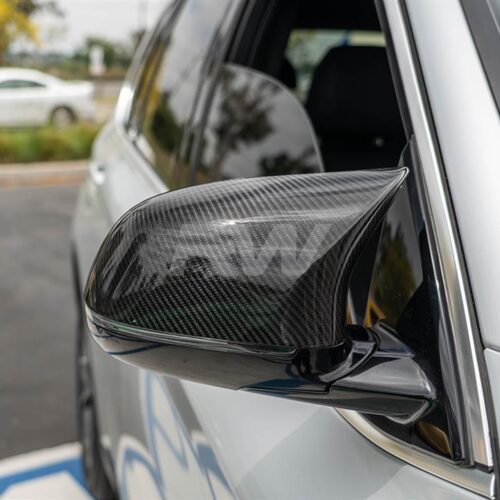 RW Carbon BMW F15 X5/F16 X6 M Style Dry CF Mirror Caps