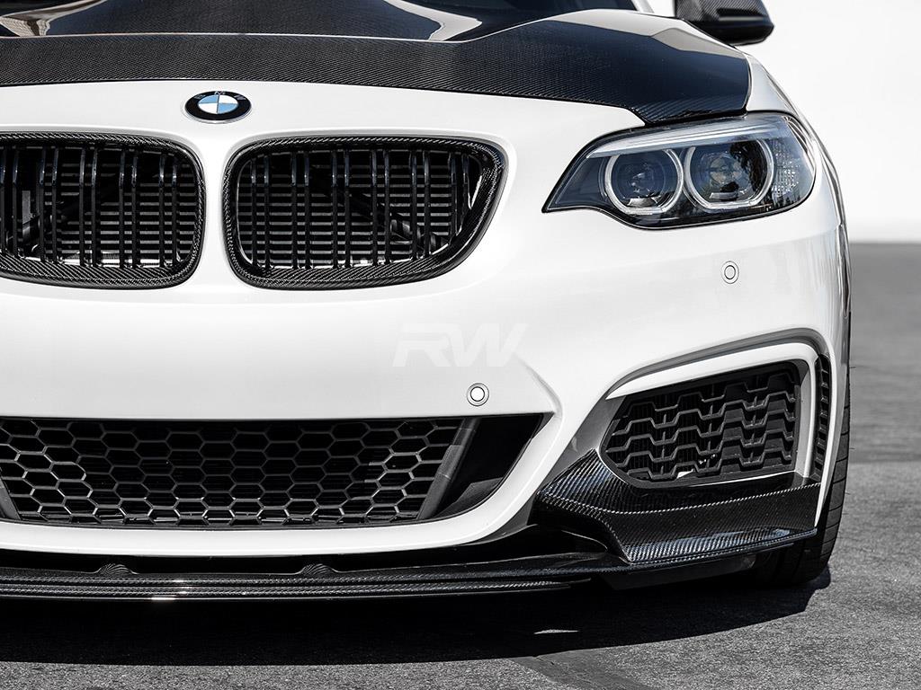 RW Carbon BMW F22 F23 F87 Carbon Fiber Grille Surrounds (3)