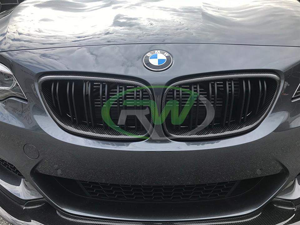 RW Carbon BMW F22 F23 F87 Carbon Fiber Grilles (5)