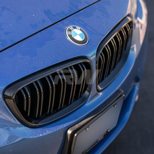 RW Carbon BMW F22 F23 F87 Double Slat Gloss Black Grilles