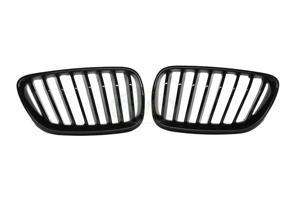 RW Carbon BMW F22 F23 F87 Double Slat Gloss Black Grilles (7)