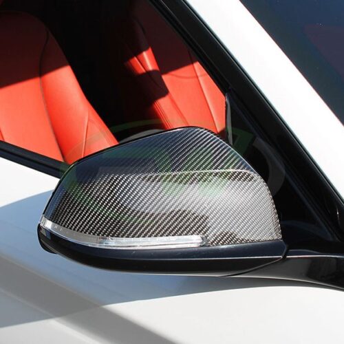 RW Carbon BMW F22 F30 F32 F87 Carbon Fiber Mirror Caps