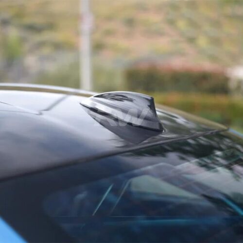 Alternative view of RW Carbon BMW F22 F30 F32 F87 F8x Carbon Fiber Antenna Cover