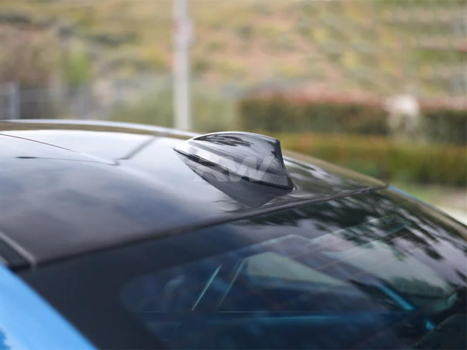 RW Carbon BMW F22 F30 F32 F87 F8x Carbon Fiber Antenna Cover_2