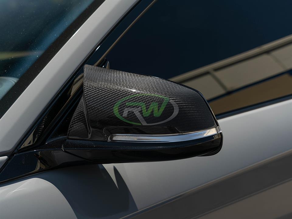 RW Carbon BMW F22 F30 F32 F87 M Styled CF Mirror Caps - Image 13